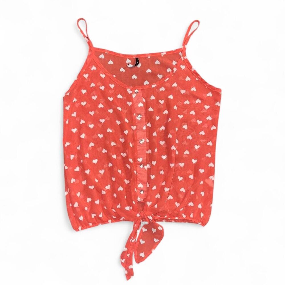 Unbranded Women's Orange and Red Vest